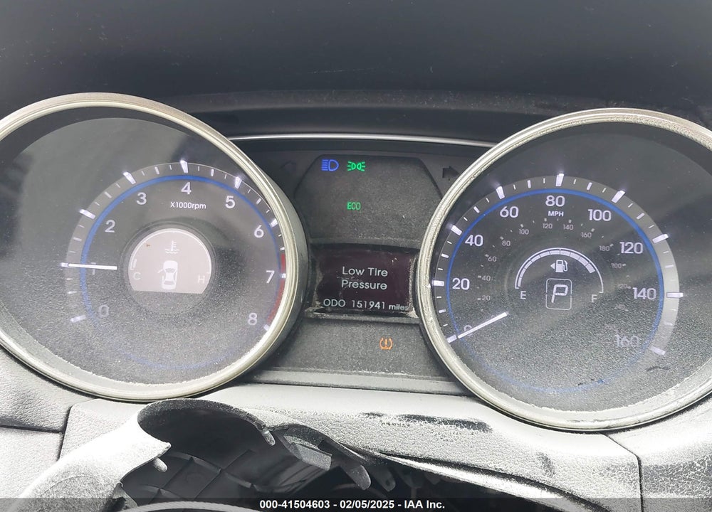 2012 HYUNDAI SONATA VIN: 5NPEB4AC7CH391509