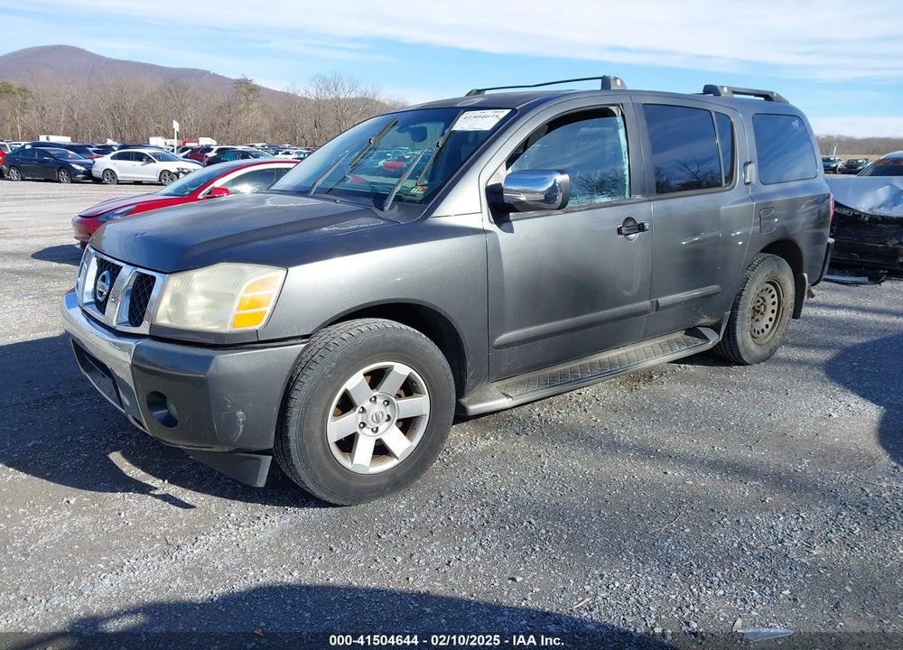 2004 NISSAN PATHFINDER ARMADA LE VIN: 5N1AA08A94N706676