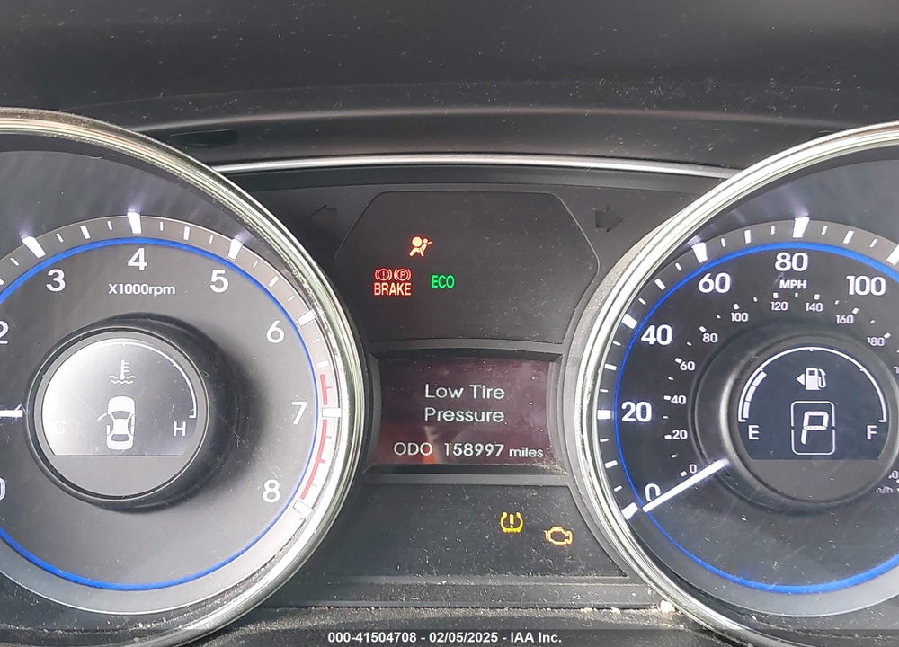 2011 HYUNDAI SONATA SE VIN: 5NPEC4AC6BH281286