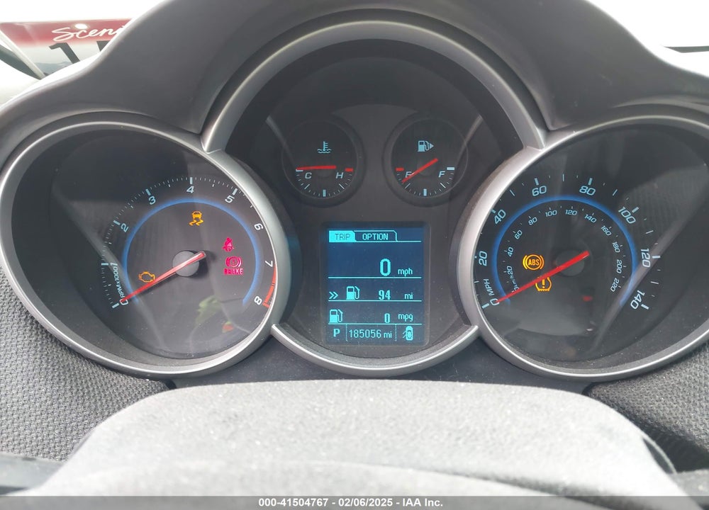 2014 CHEVROLET CRUZE 2LT AUTO VIN: 1G1PE5SB9E7123508