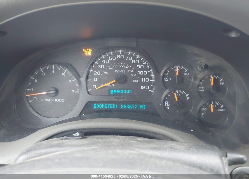 2003 CHEVROLET TRAILBLAZER LT VIN: 1GNDS13S132347237