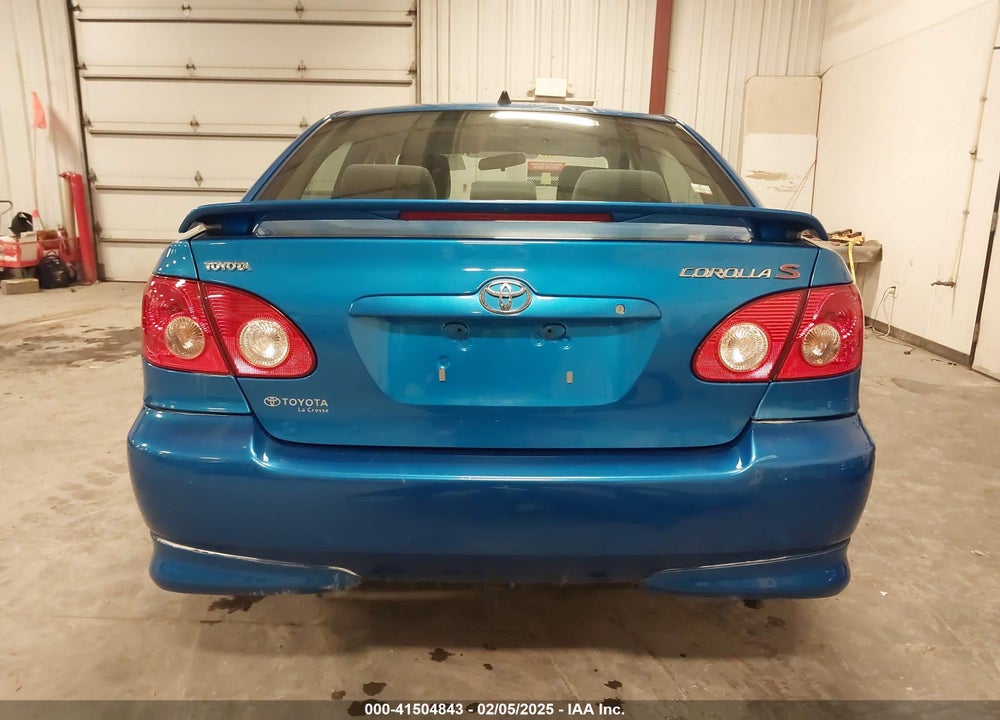 2008 TOYOTA COROLLA S VIN: 2T1BR32E68C892491