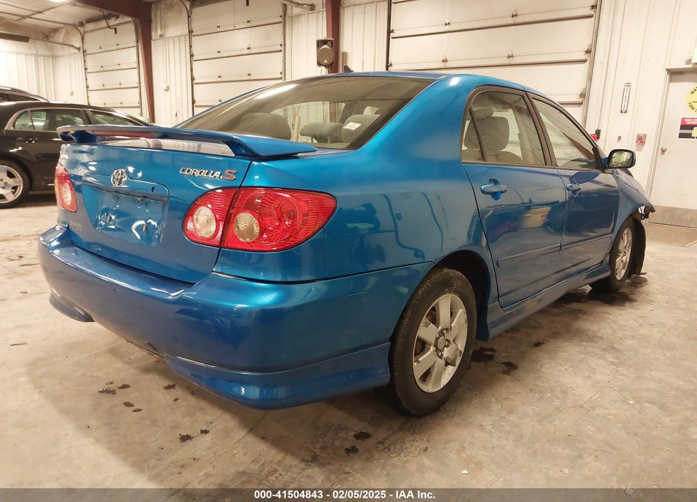 2008 TOYOTA COROLLA S VIN: 2T1BR32E68C892491