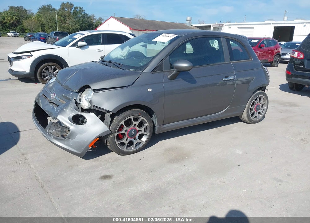 2013 FIAT 500 SPORT VIN: 3C3CFFBR5DT628756