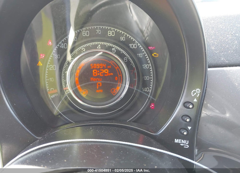2013 FIAT 500 SPORT VIN: 3C3CFFBR5DT628756