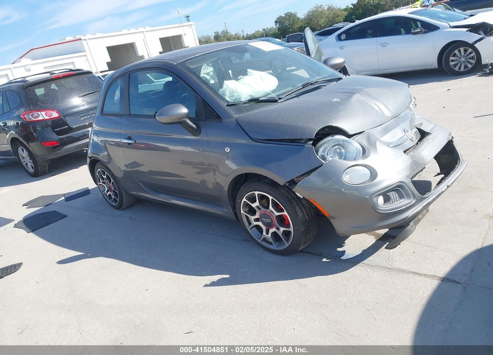2013 FIAT 500 SPORT VIN: 3C3CFFBR5DT628756