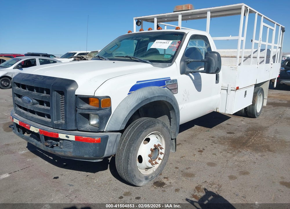 2008 FORD F-450 CHASSIS XL/XLT VIN: 1FDXF46R98EA18131