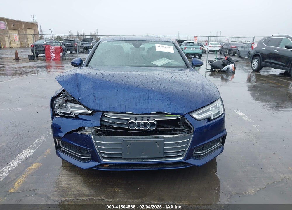 2018 AUDI A4 2.0T PREMIUM/2.0T TECH PREMIUM VIN: WAUENAF43JA091281
