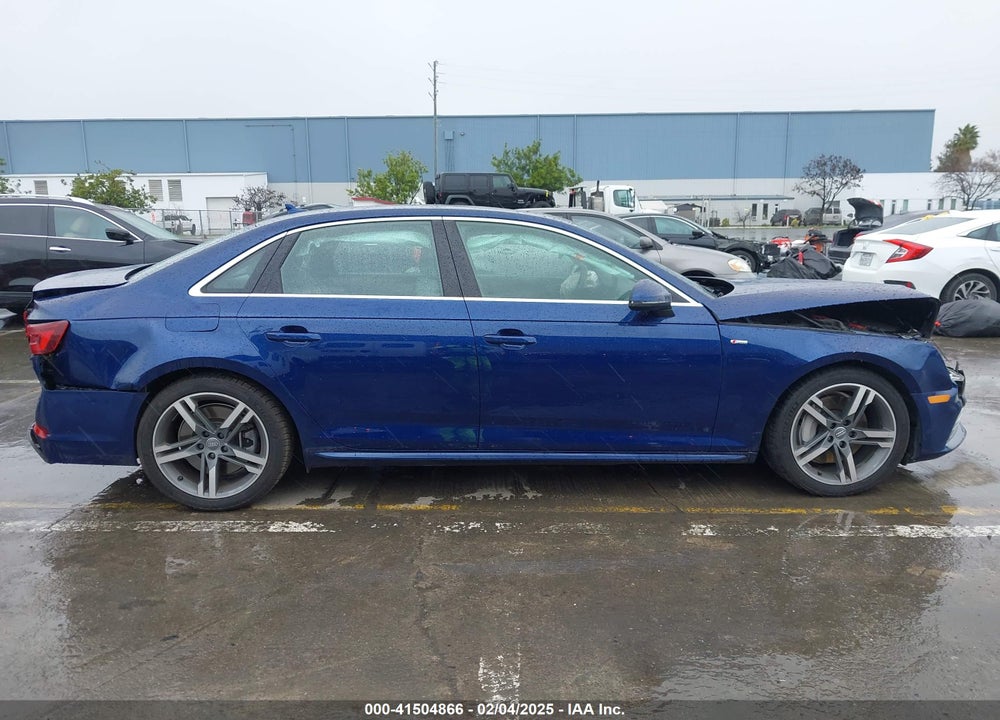 2018 AUDI A4 2.0T PREMIUM/2.0T TECH PREMIUM VIN: WAUENAF43JA091281
