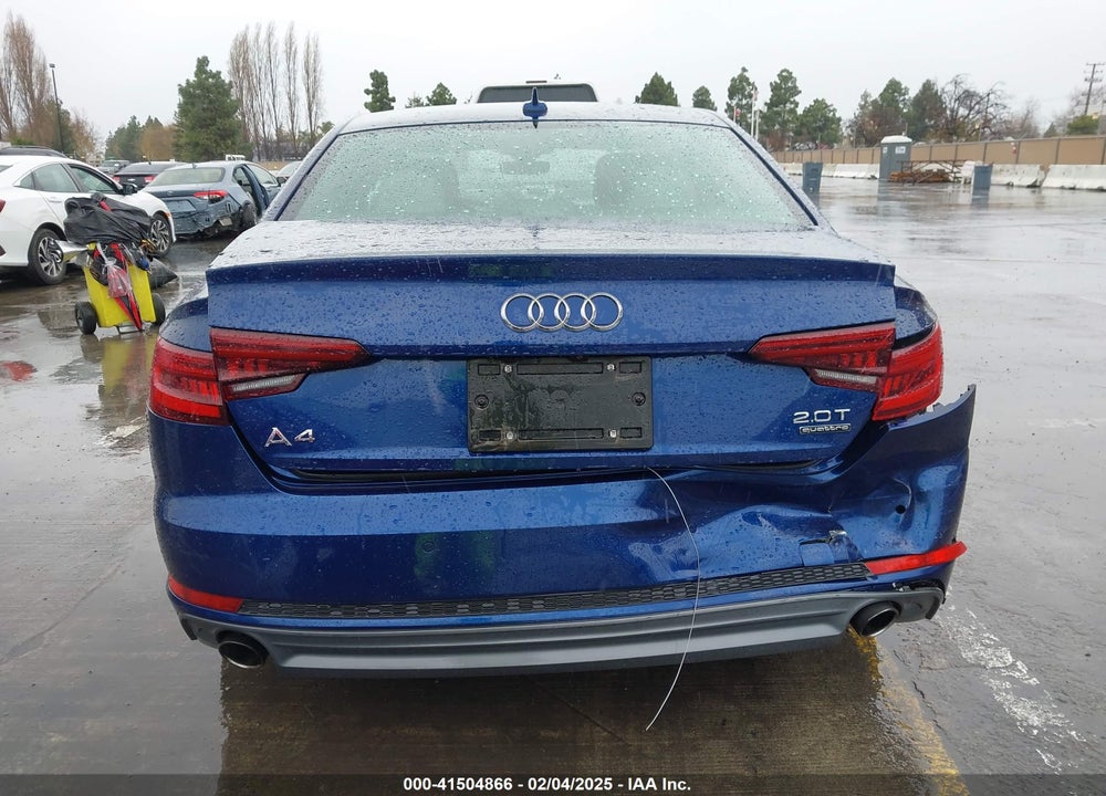 2018 AUDI A4 2.0T PREMIUM/2.0T TECH PREMIUM VIN: WAUENAF43JA091281