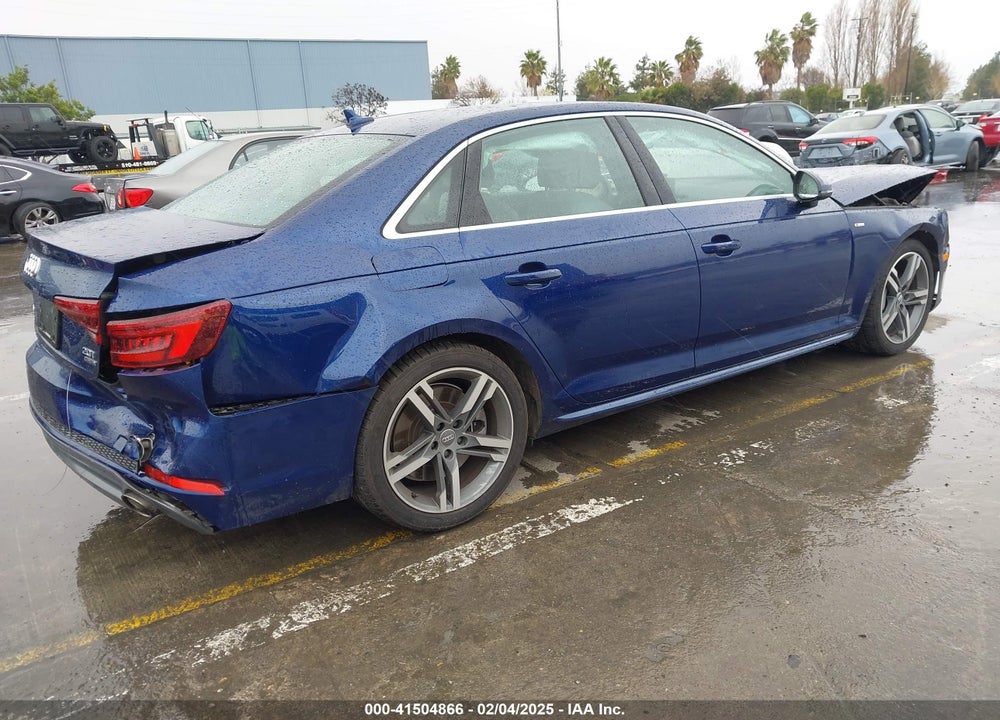 2018 AUDI A4 2.0T PREMIUM/2.0T TECH PREMIUM VIN: WAUENAF43JA091281