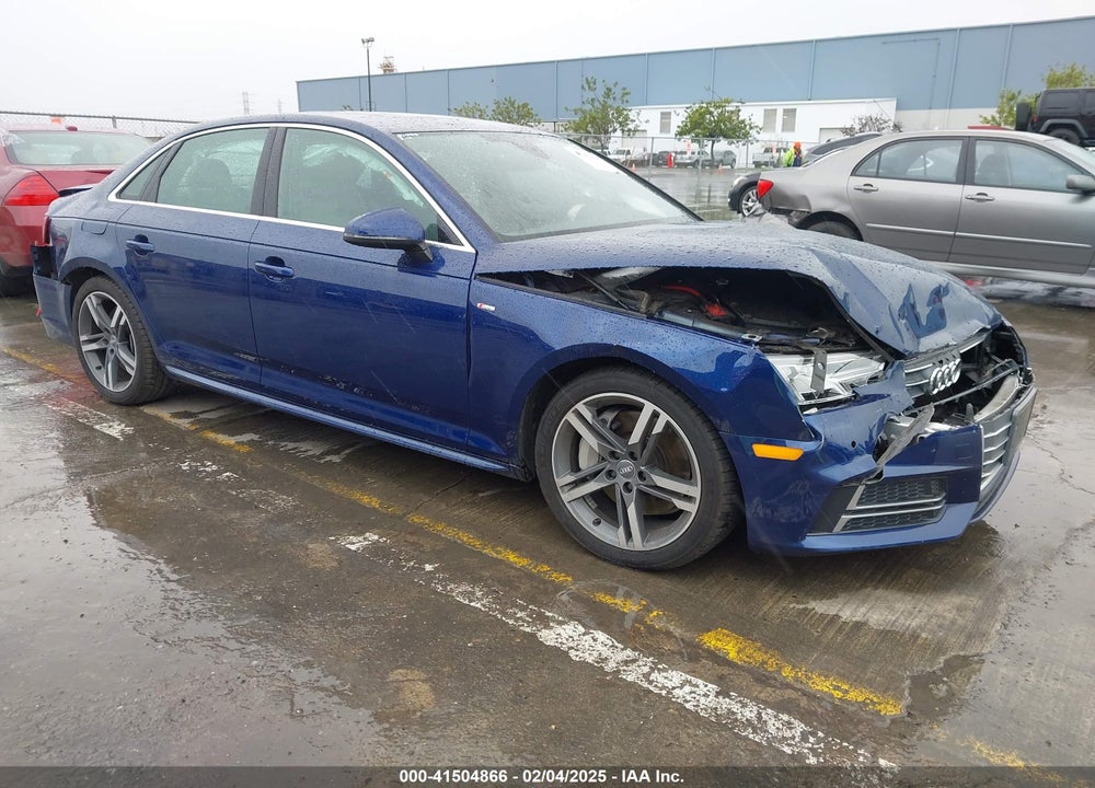 2018 AUDI A4 2.0T PREMIUM/2.0T TECH PREMIUM VIN: WAUENAF43JA091281
