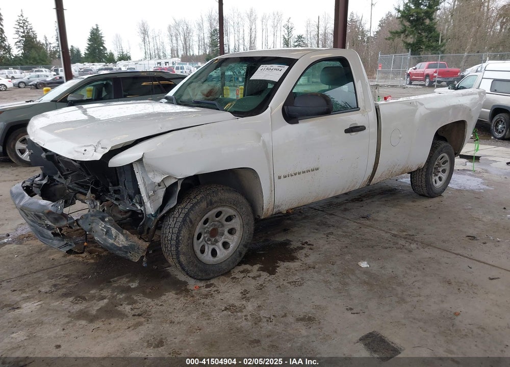 2007 CHEVROLET SILVERADO VIN: 1GCEC14C97Z564727