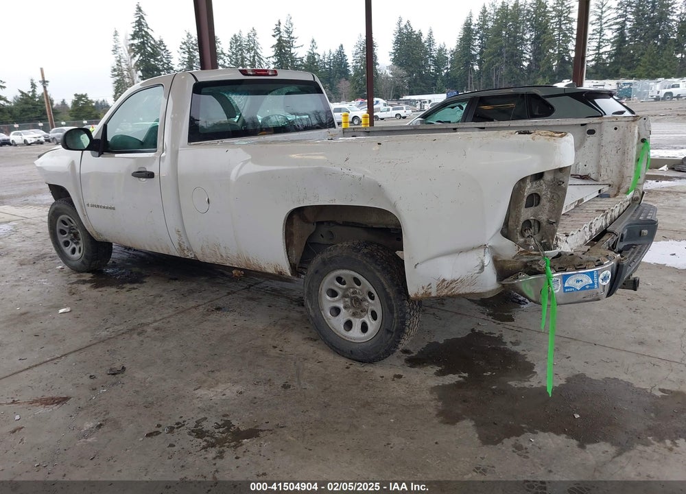 2007 CHEVROLET SILVERADO VIN: 1GCEC14C97Z564727