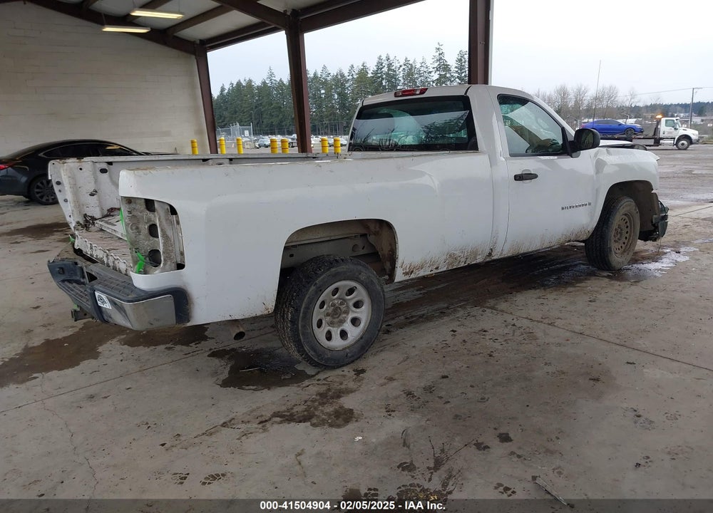 2007 CHEVROLET SILVERADO VIN: 1GCEC14C97Z564727