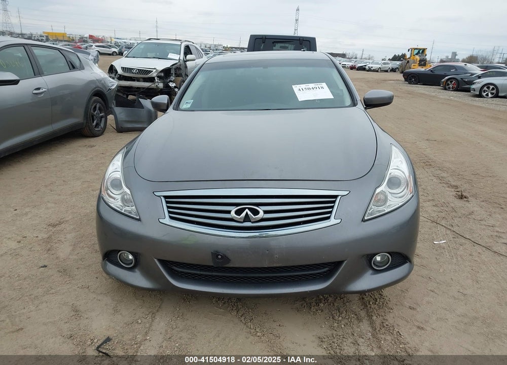 2011 INFINITI G37X VIN: JN1CV6AR9BM401026