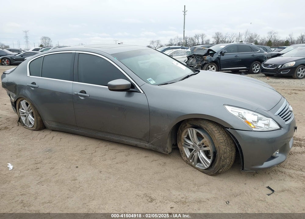2011 INFINITI G37X VIN: JN1CV6AR9BM401026