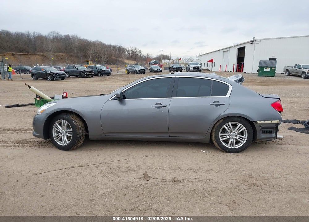 2011 INFINITI G37X VIN: JN1CV6AR9BM401026