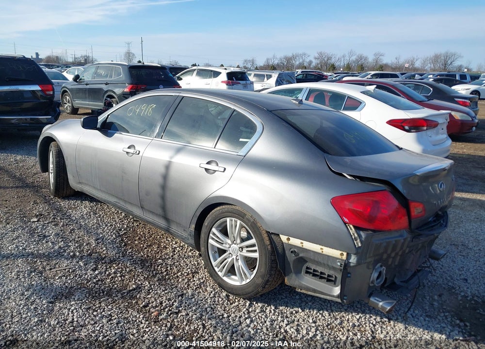 2011 INFINITI G37X VIN: JN1CV6AR9BM401026