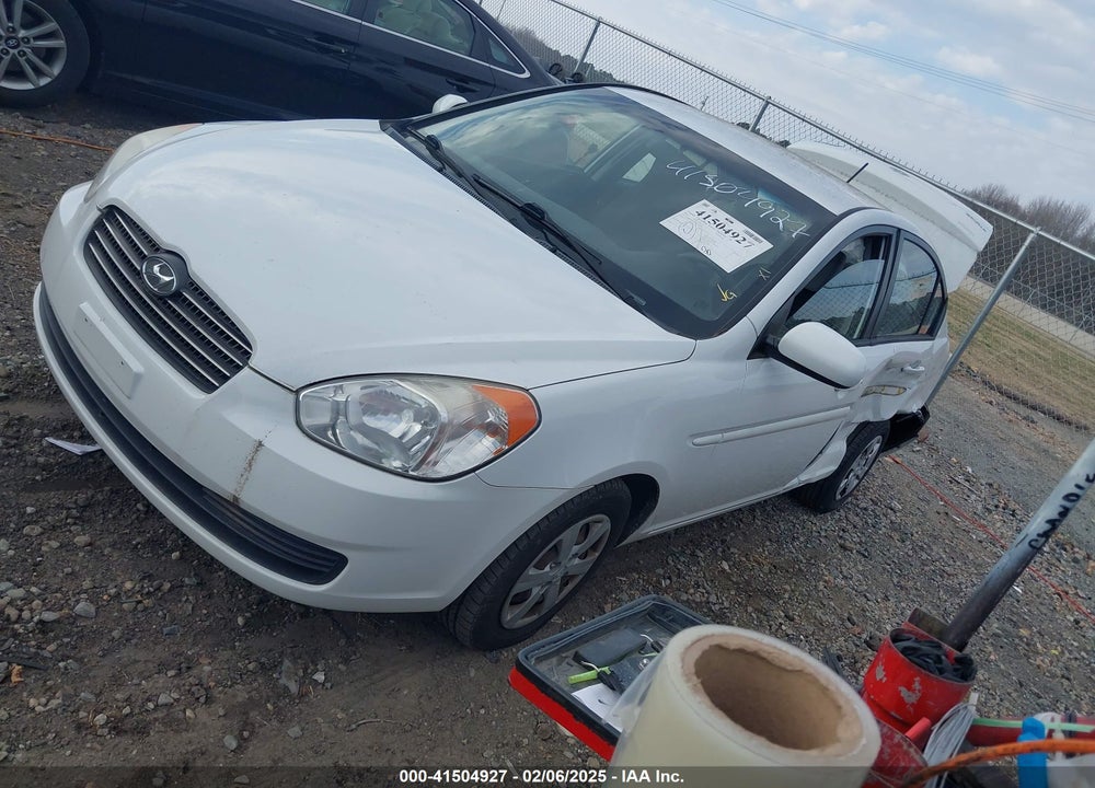 2011 HYUNDAI ACCENT GLS VIN: KMHCN4AC9BU617273