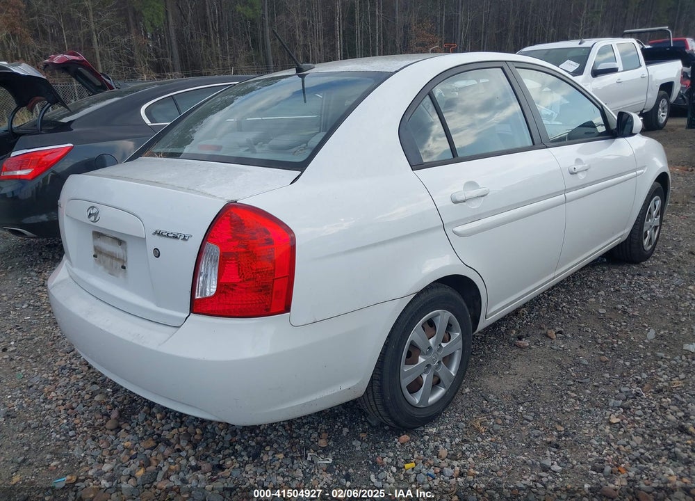 2011 HYUNDAI ACCENT GLS VIN: KMHCN4AC9BU617273