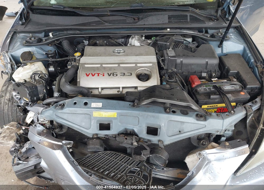 2004 TOYOTA CAMRY SOLARA VIN: 4T1FA38P54U024301