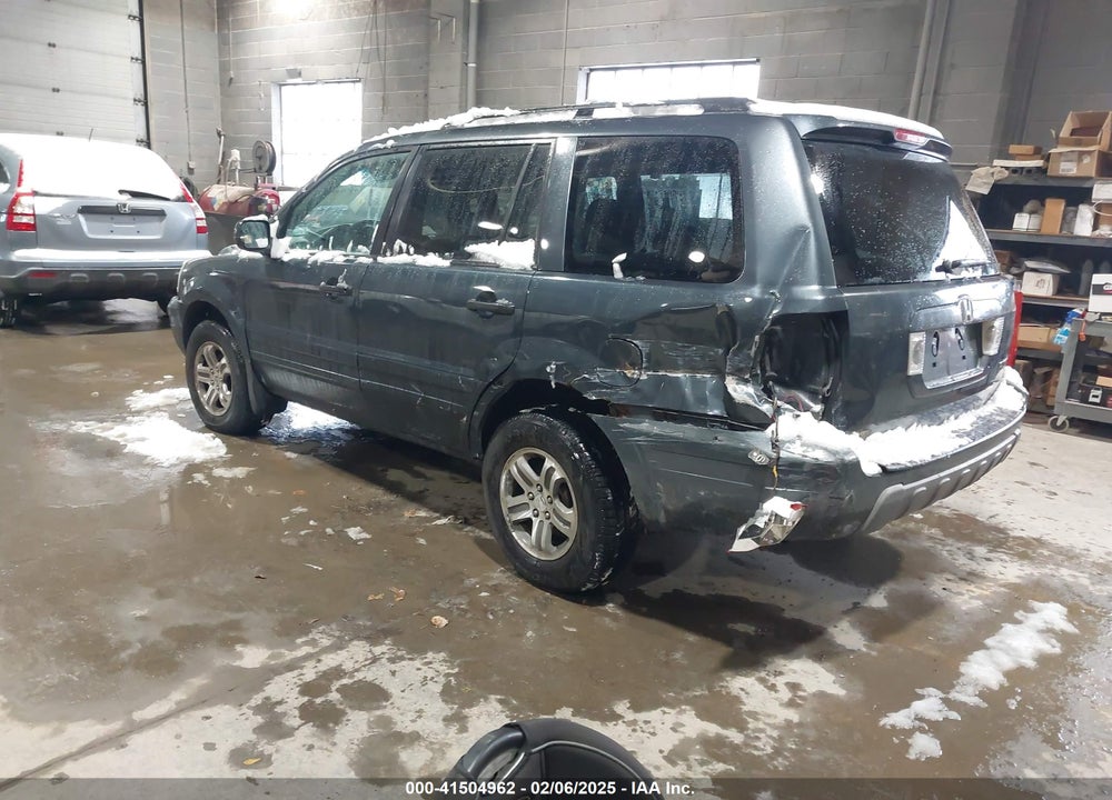 2003 HONDA PILOT EX VIN: 2HKYF18423H603358