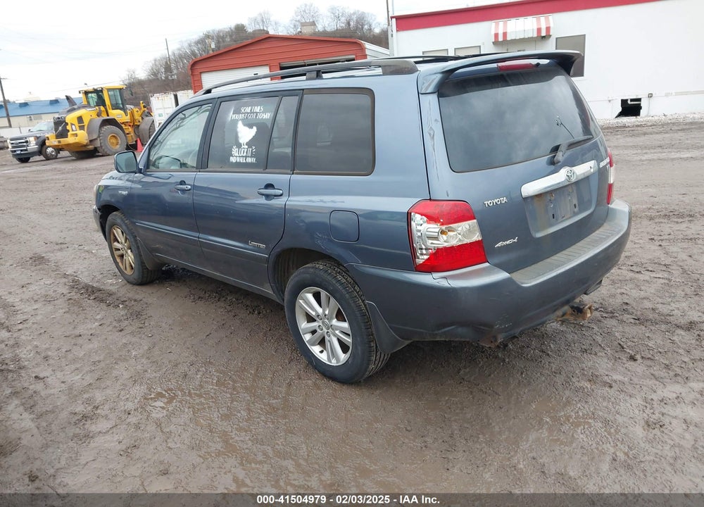 2006 TOYOTA HIGHLANDER HYBRID LIMITED V6 VIN: JTEEW21A460020098