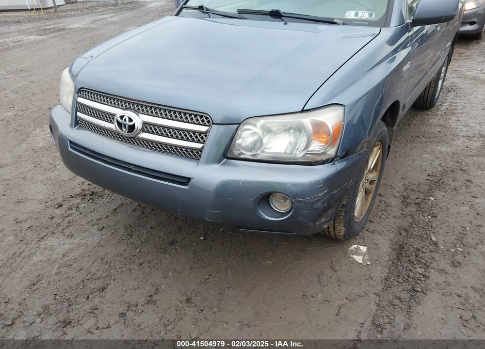 2006 TOYOTA HIGHLANDER HYBRID LIMITED V6 VIN: JTEEW21A460020098