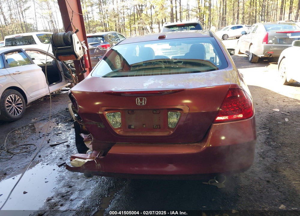 2006 HONDA ACCORD VIN: 1HGCM65896A019153