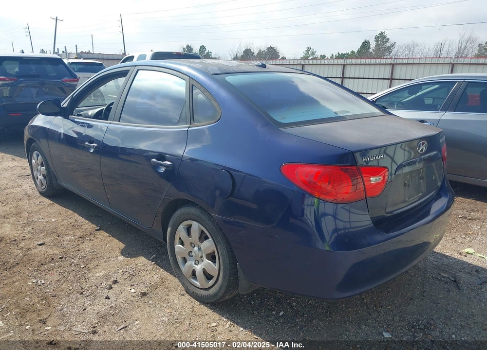 2007 HYUNDAI ELANTRA GLS/LIMITED/SE VIN: KMHDU46D57U082135