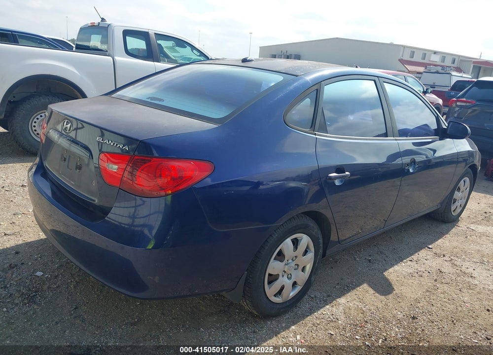 2007 HYUNDAI ELANTRA GLS/LIMITED/SE VIN: KMHDU46D57U082135