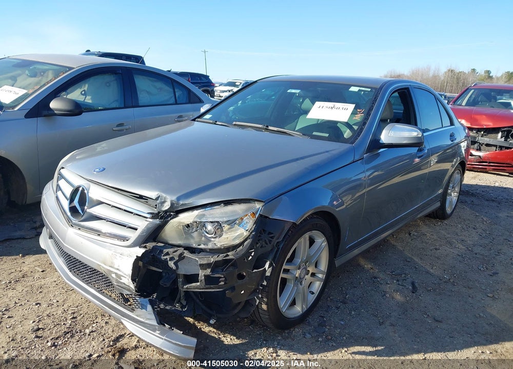 2008 MERCEDES-BENZ C 350 SPORT VIN: WDDGF56X58F056626