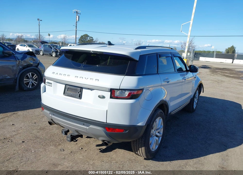 2016 LAND ROVER RANGE ROVER EVOQUE SE/SE PREMIUM VIN: SALVP2BG8GH078442