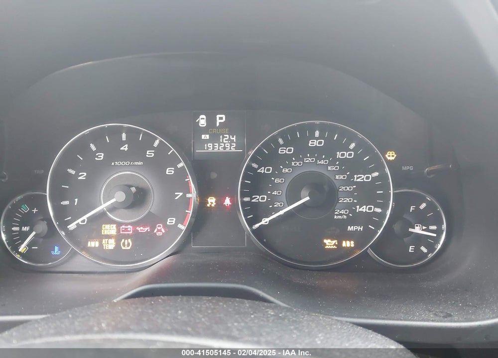 2011 SUBARU OUTBACK VIN: 4S4BRCKC4B3436967
