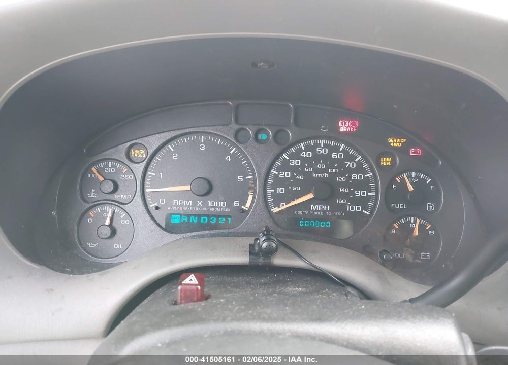 2003 CHEVROLET S-10 LS VIN: 1GCCS19X638226580