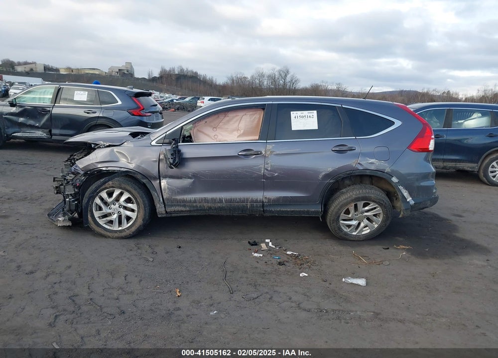 2015 HONDA CR-V EX VIN: 5J6RM4H59FL049685