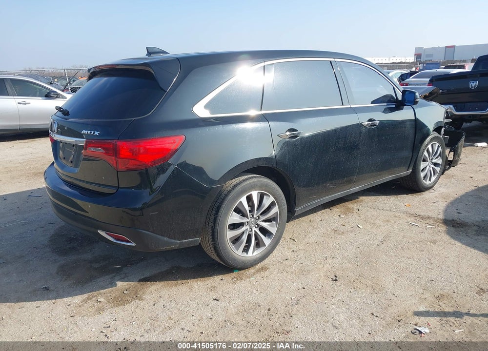 2014 ACURA MDX TECHNOLOGY PKG W/ENTERTAINMENT PKG VIN: 5FRYD3H62EB010814