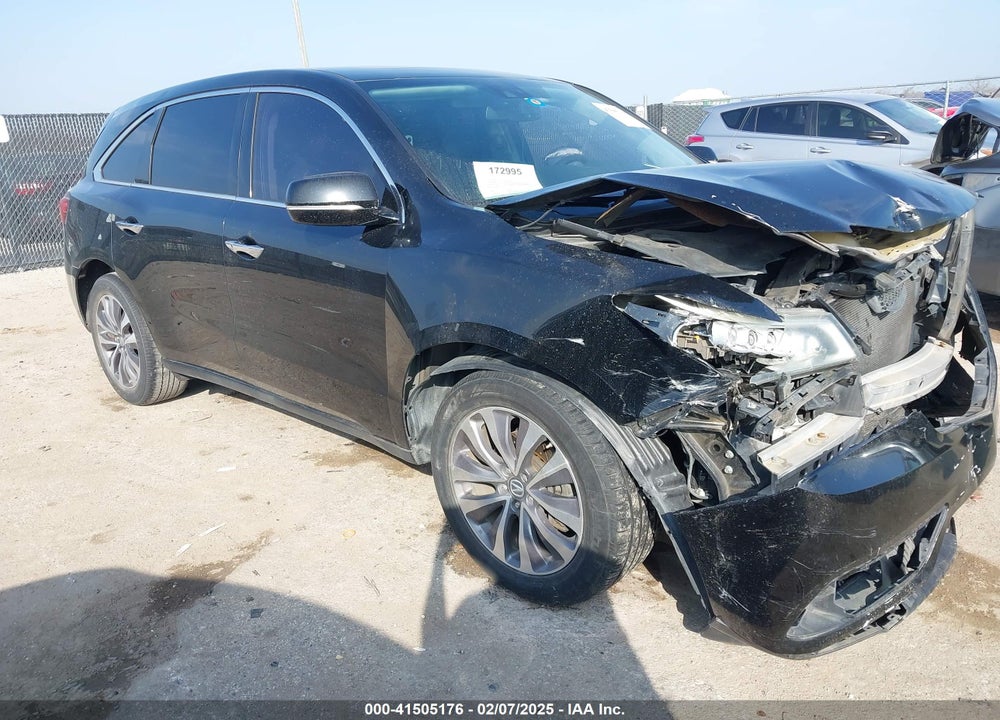 2014 ACURA MDX TECHNOLOGY PKG W/ENTERTAINMENT PKG VIN: 5FRYD3H62EB010814