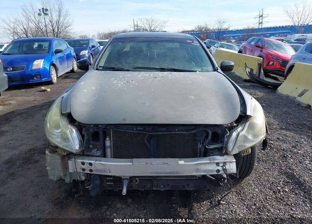 2012 INFINITI G37X VIN: JN1CV6AR1CM673121