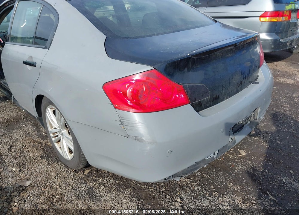 2012 INFINITI G37X VIN: JN1CV6AR1CM673121