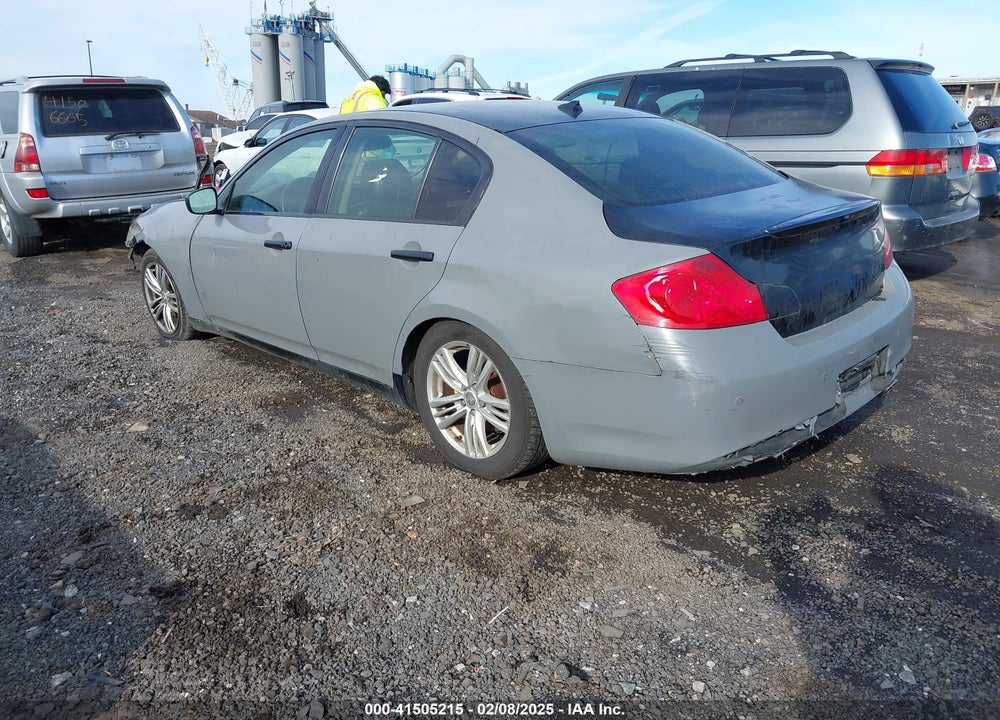 2012 INFINITI G37X VIN: JN1CV6AR1CM673121