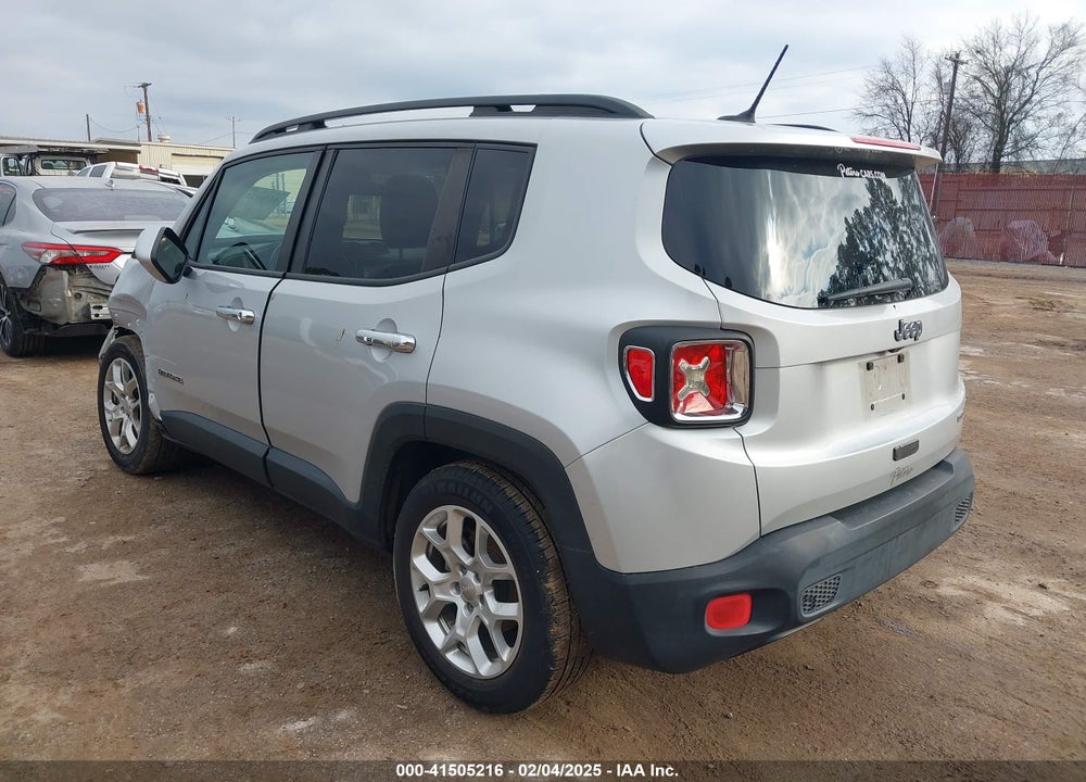 2015 JEEP RENEGADE LATITUDE VIN: ZACCJABT1FPB30153