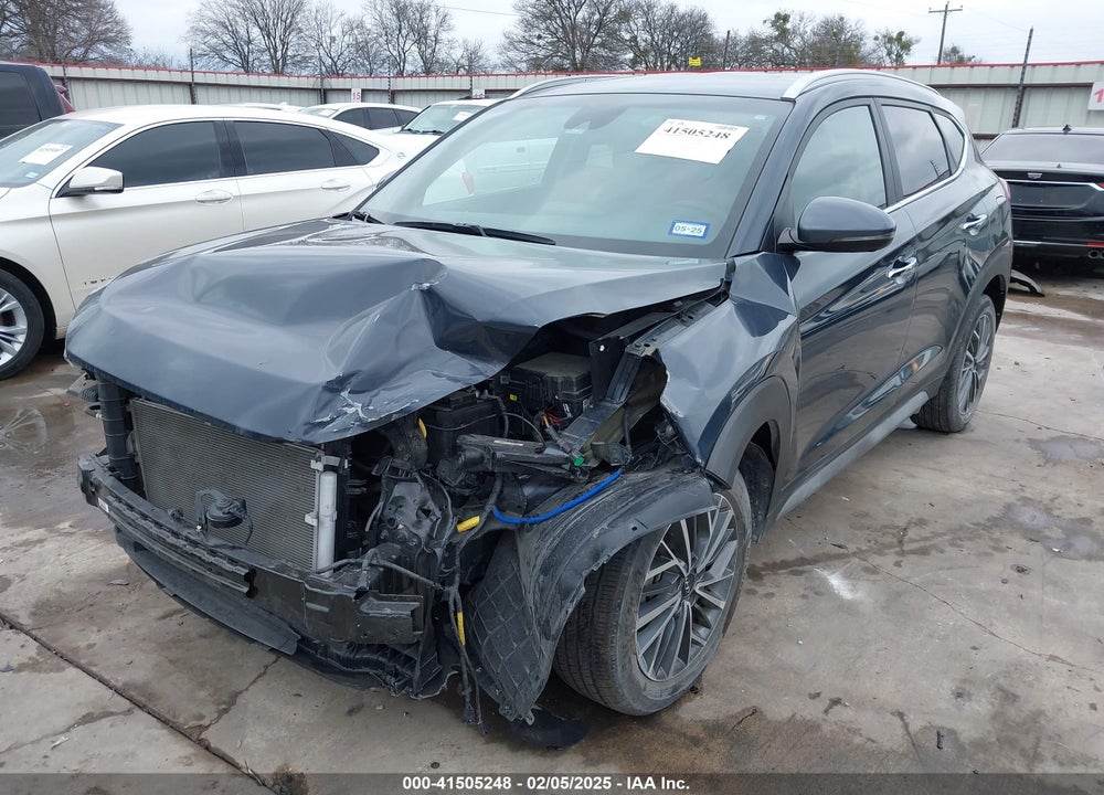 2021 HYUNDAI TUCSON LIMITED VIN: KM8J33AL2MU372746