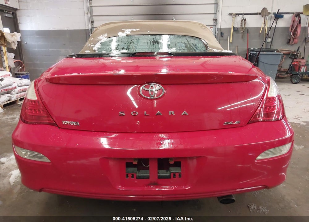 2008 TOYOTA CAMRY SOLARA VIN: 4T1FA38P08U156856