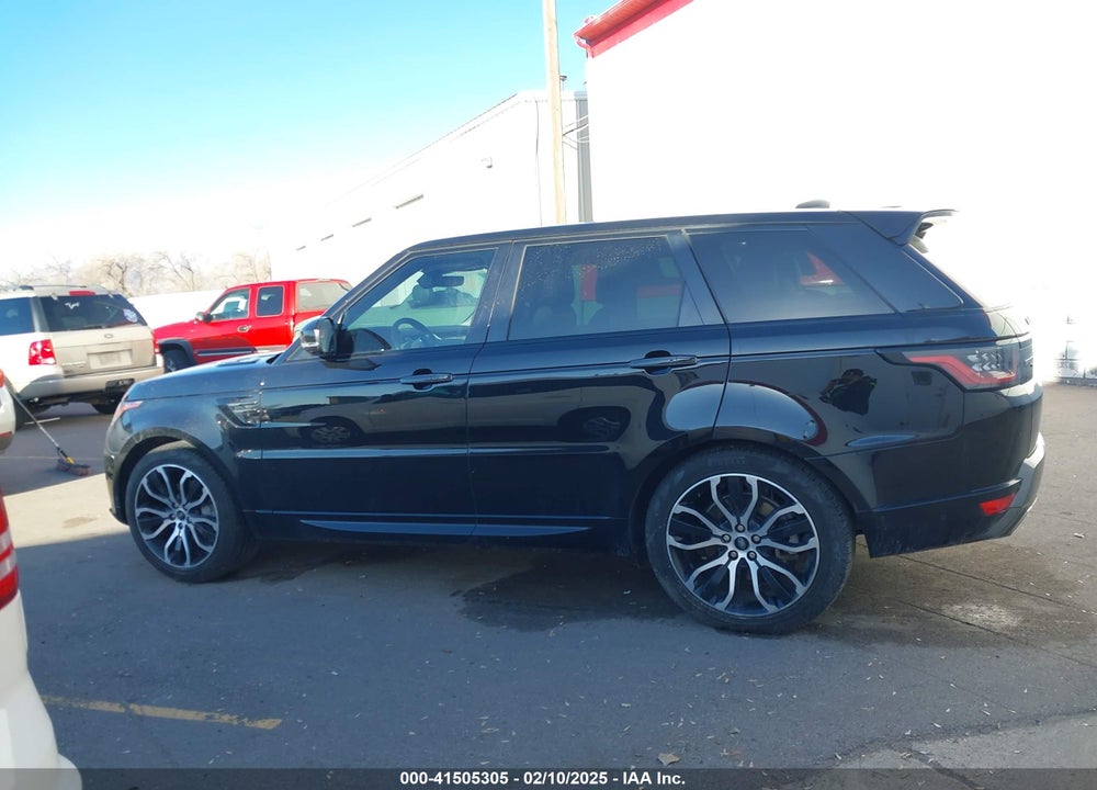 2021 LAND ROVER RANGE ROVER SPORT VIN: SALWR2SU7MA796301