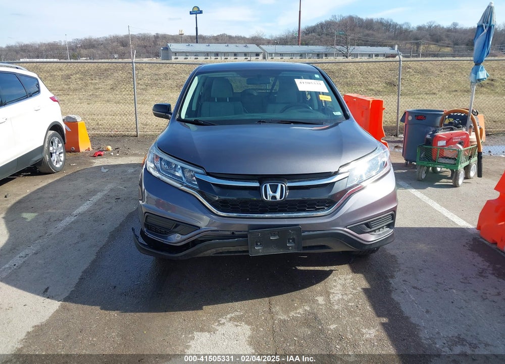 2016 HONDA CR-V SE VIN: 5J6RM4H47GL103493