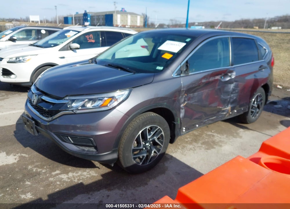 2016 HONDA CR-V SE VIN: 5J6RM4H47GL103493