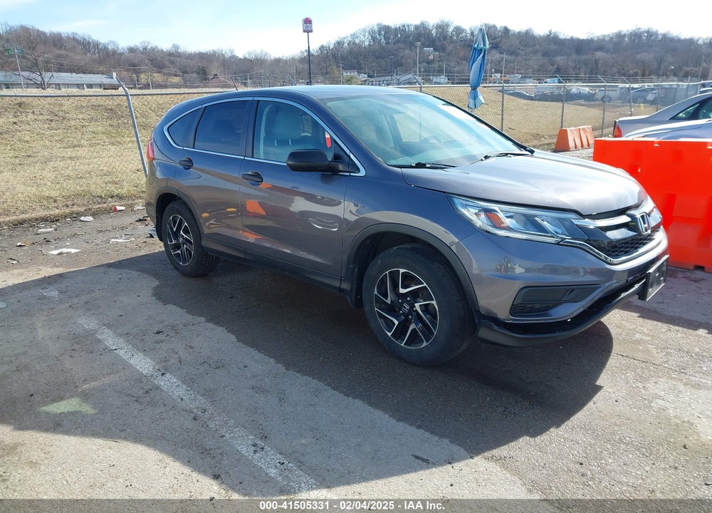 2016 HONDA CR-V SE VIN: 5J6RM4H47GL103493