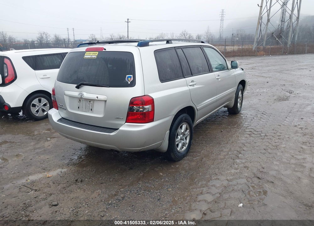 2006 TOYOTA HIGHLANDER V6 VIN: JTEEP21A160154175